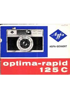Agfa Optima 125 manual. Camera Instructions.